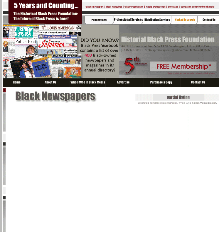 Home page